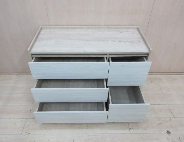 庫存新品出清 白梧桐色121公分五抽置物櫃 五斗櫃 4尺抽屜櫃 2