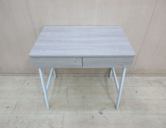 庫存新品出清 淺橡色80公分兩抽書桌 電腦桌 辦公桌 桌子 2