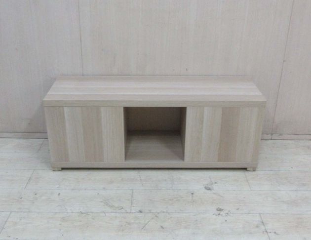 二手長椅 白橡色117公分穿鞋椅 玄關椅 等待椅 穿鞋櫃 長櫃 2