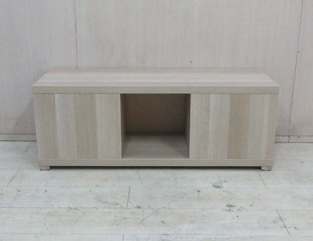 二手長椅 白橡色117公分穿鞋椅 玄關椅 等待椅 穿鞋櫃 長櫃