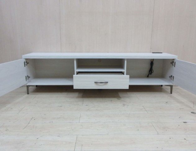 庫存新品出清 白木紋色181公分兩門一抽電視櫃 客廳收納長櫃 2