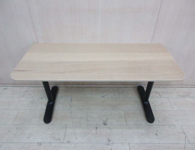 二手書桌 黃橡木色140公分可升降電腦桌 工作桌 辦公桌 桌子 2