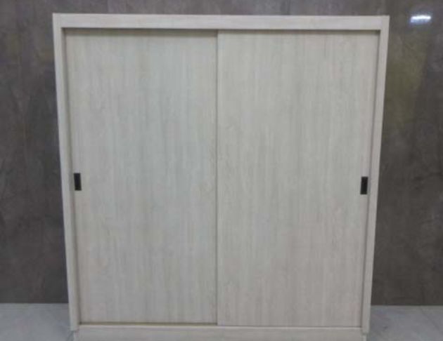 庫存新品出清 白梧桐色180公分兩門衣櫃 6尺滑門收納衣櫃