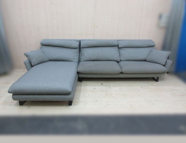 二手沙發 灰色322公分三人座布沙發 客廳沙發 休閒沙發椅 