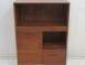 二手餐櫥櫃 柚木色80公分實木一門四抽餐櫃 電器櫃 廚房收納櫃