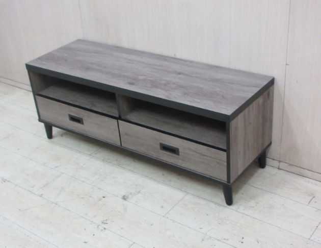 庫存新品出清 灰橡色121公分兩抽電視櫃 客廳長櫃 TV櫃 5