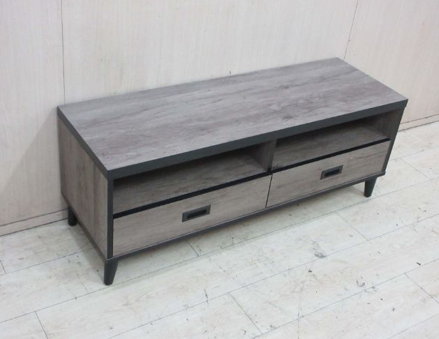 庫存新品出清 灰橡色121公分兩抽電視櫃 客廳長櫃 TV櫃 4