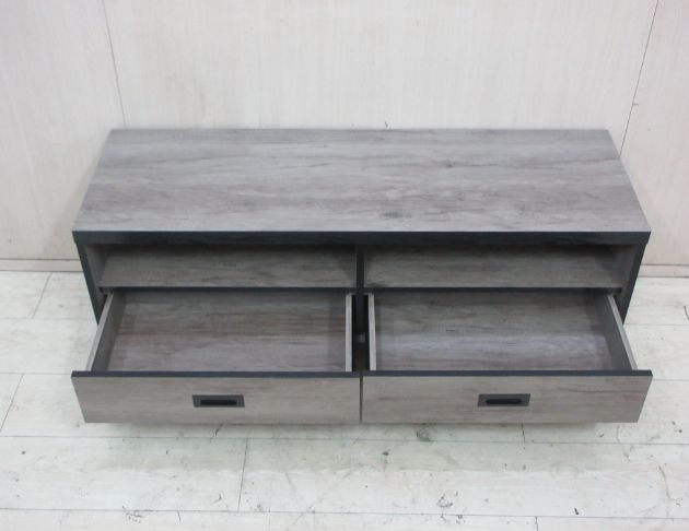 庫存新品出清 灰橡色121公分兩抽電視櫃 客廳長櫃 TV櫃 3