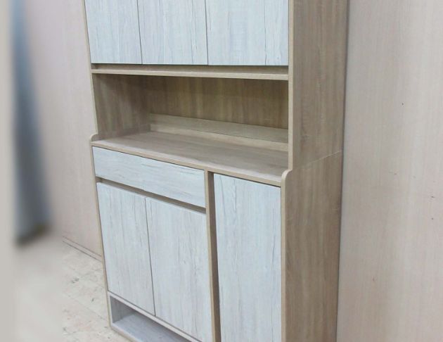 庫存新品出清 梧桐拼色116公分六門三抽餐櫃 碗盤收納 電器櫃 4