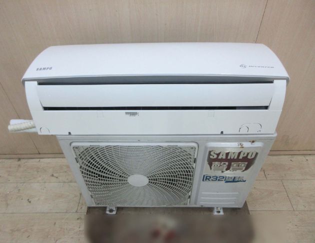 二手冷氣 聲寶2.8KW一對一分離式冷氣 變頻空調 冷氣機