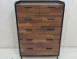 二手斗櫃 集層木紋80公分工業風六抽置物櫃 六斗櫃 收納櫃 