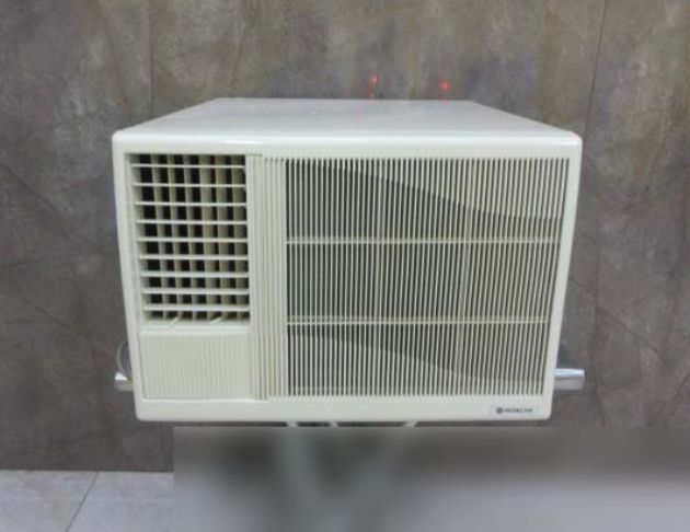二手冷氣 日立5.0KW左出風口窗型冷氣 6-8坪適用 冷氣機