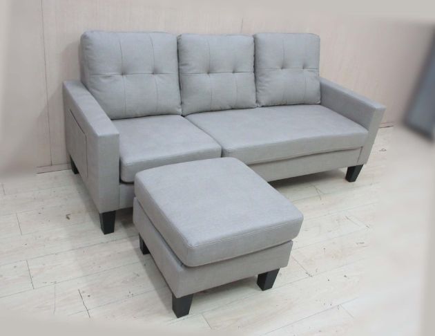 新品庫存出清 貓抓皮186公分三人沙發 休閒沙發 客廳沙發 2