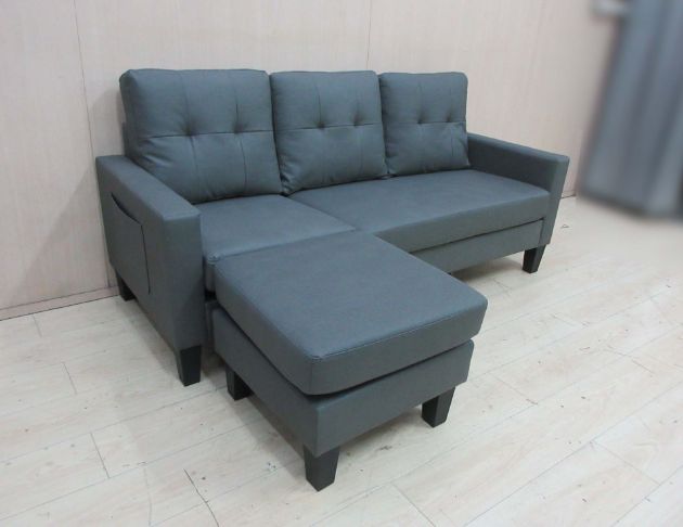 新品庫存出清 貓抓皮186公分三人沙發 休閒沙發 客廳沙發 4