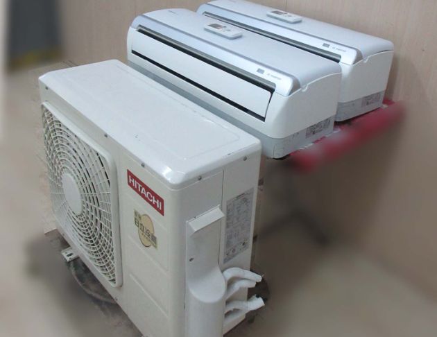 二手冷氣 日立5.0KW一對二分離式冷氣 變頻冷暖空調 冷氣機 5