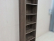 二手書櫃 咖啡色57公分開放式置物櫃 書架 展示架 六隔高櫃