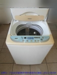 中古洗衣機二手TECO東元10公斤直立式單槽洗衣機套房租屋洗衣機