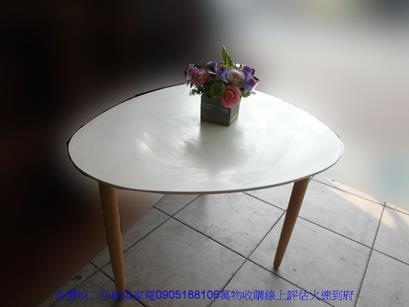 二手茶几二手北歐風96公分三角茶几沙發桌矮桌泡茶桌和室桌客廳桌椅 4