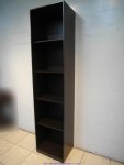 二手書櫃二手胡桃色52公分開放式書架書櫃書櫥層櫃置物收那櫃多格櫃