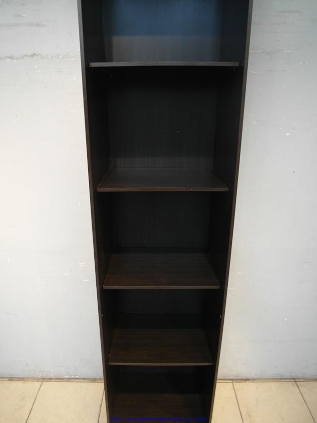 二手書櫃二手胡桃色52公分開放式書架書櫃書櫥層櫃置物收那櫃多格櫃 4