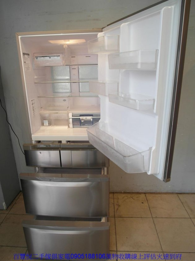 二手冰箱二手HITACHI日立變頻五門冰箱自動製冰中古五門電冰箱 4