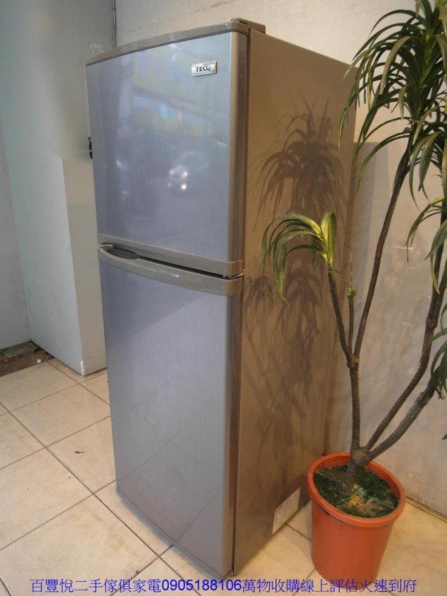 二手冰箱二手TECO東元223公升雙門冰箱中古套房租屋宿舍電冰箱 2