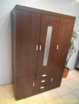 新品全木心板81公分3抽衣櫥衣櫃衣物收納櫃房間儲物櫃