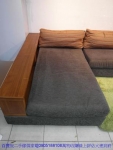 二手胡桃色雙人加大歐式床組 6*6.2組合式床架雙人床台