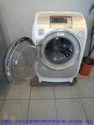 二手洗衣機HITACHI日立變頻滾筒洗脫烘洗衣機中古滾筒式洗衣機 5