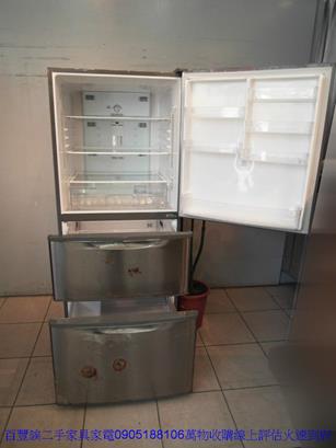 二手冰箱中古冰箱二手國際牌變頻三門電冰箱中古電冰箱大容量三門冰箱 1