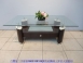 二手柚木色120公分鐵腳大茶几客廳桌沙發桌泡茶桌矮桌