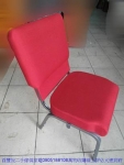 二手餐桌椅二手紅色布面餐桌椅休閒椅洽談椅等候椅咖啡椅接待會客椅