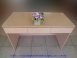 二手書桌二手白橡色122公分三抽電腦桌書桌寫字桌工作桌房間讀書桌