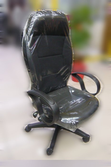全新黑色高背舒適電腦椅 多段式椅背傾斜主管椅 扶手辦公椅 網布賽車椅 2