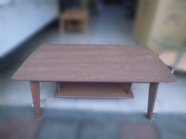 新胡桃色實木茶几 110公分客廳桌 沙發桌 泡茶桌 矮桌