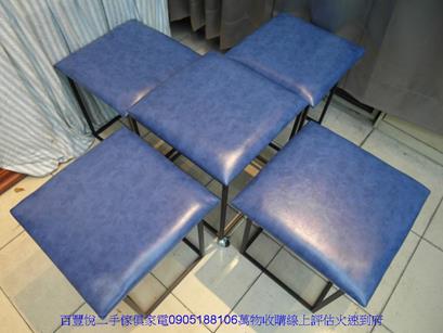 二手沙發深紫多功能皮沙發椅凳魔方沙發矮凳客廳皮椅凳沙發輔助椅板凳