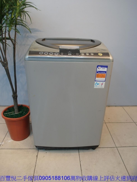 二手國際牌變頻15公斤全自動單槽洗衣機中古套房洗衣機