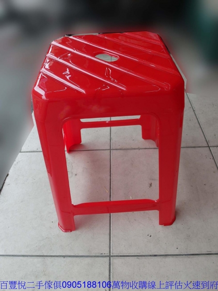 新品紅色四方塑膠椅餐椅休閒椅板凳戶外桌椅小吃餐飲桌椅