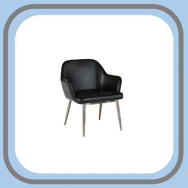 新品出清現代設計款黑色單人餐椅 洽談會客休閒椅吃飯寫字椅 1