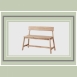 新品出清日式風格實木雙人椅 休閒等候椅 洽談接待椅 泡茶吃飯椅