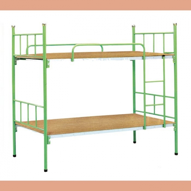 新品出清綠色鐵製3尺上下舖 雙層床 單人床架床組 1