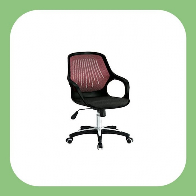 工廠出清黑紅色網背升降電腦椅 辦公椅 寫字椅 職員椅 1