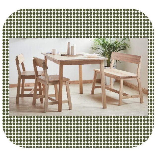 新品出清日式風格4尺實木餐桌 吃飯會客桌 置物接待桌 洽談桌 1