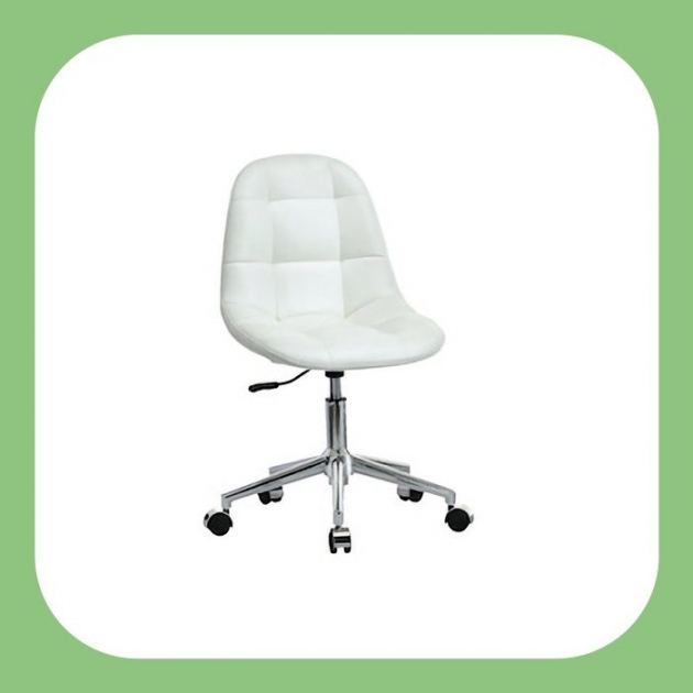 工廠出清純白色菱格造型油壓電腦椅 職員椅 會議椅 等候椅 1