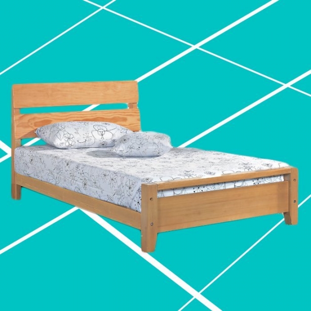 新品出清日式3.5尺實木床架 單人組合式床架床組床台 1