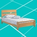 新品出清日式3.5尺實木床架 單人組合式床架床組床台