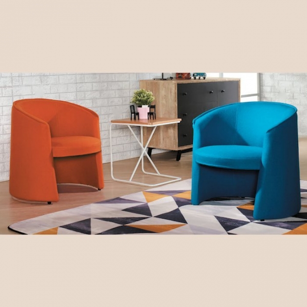 新品出清兩色休閒布質單人椅 客廳矮凳 房間椅 主人椅 泡茶椅 咖啡椅 營業用椅 1