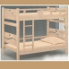 新品出清松木實木3.5尺單人上下舖 雙層床 兒童床組