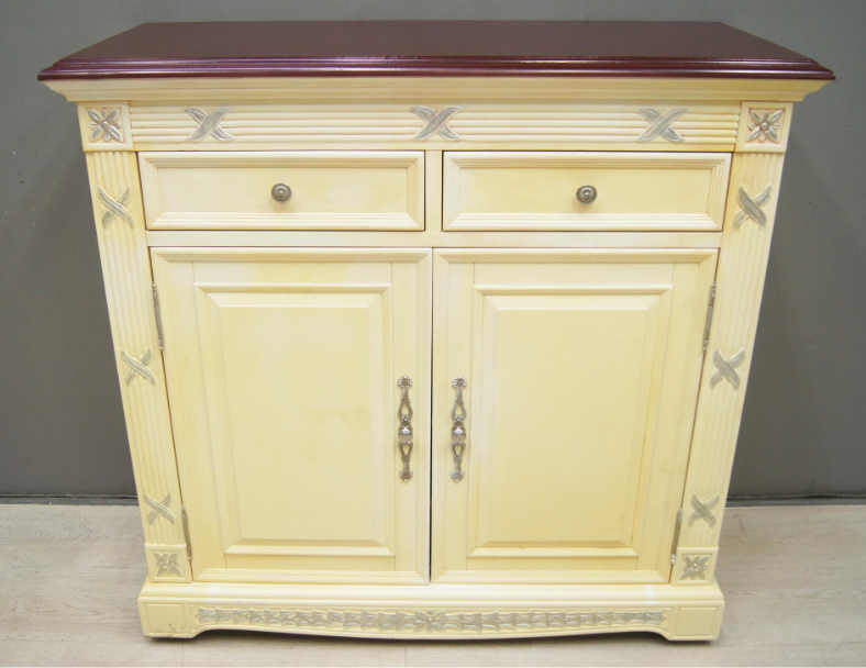 二手 鞋櫃 法式 刷舊 4尺 鞋櫥 玄關櫃 置物櫃 櫥櫃 收納櫃 邊櫃