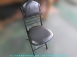 新品出清黑色37公分皮質折疊椅 中古收納椅 休閒椅 營業用椅 等候椅 接待椅 椅凳